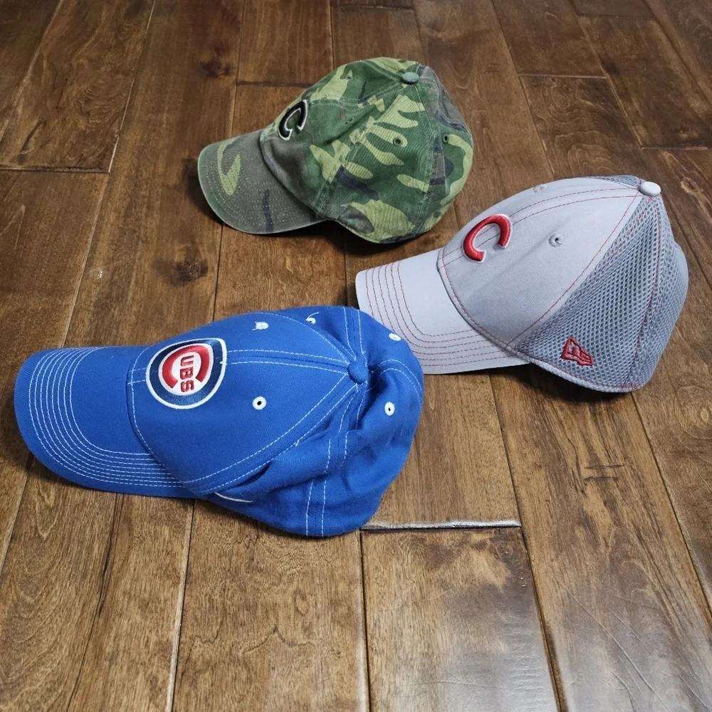 BUNDLE: Chicago Cubs hats fitted